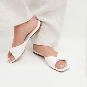 Reformation Mikki Twist Flat Sandal